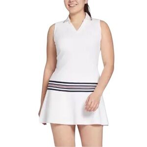 Walter Hagen Women’s Golf Dress Skort White Drop Waist New Size medium